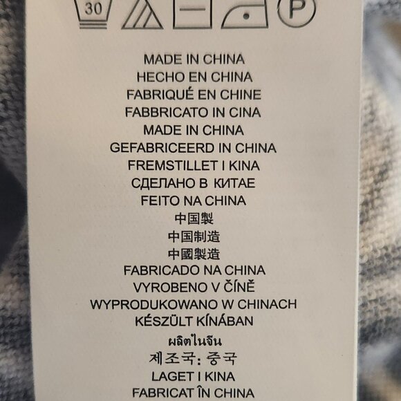 Michael Kors V-neck High Low Print Sweater. NWT. Size Large - Picture 12 of 12